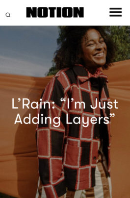 L-Rain Cutting - Notion