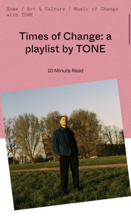 Tone Cutting - Times of Change