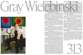 CURA magazine feature on Gray Wielebinski