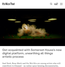 Sin Wai Kin Channel cutting - It's Nice That 