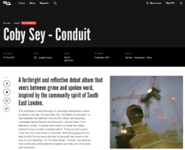 Coby Sey Cutting - RA