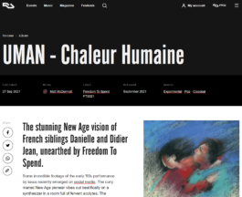 UMAN RVNG Intl. cutting Resident Advisor 